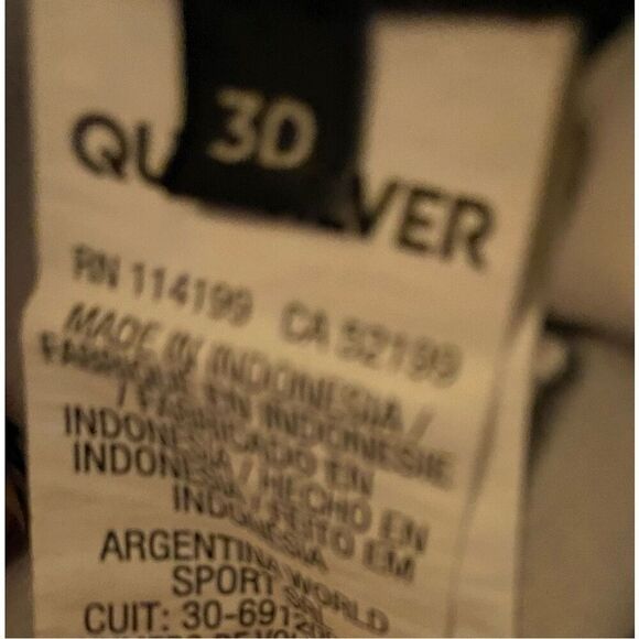 Quicksilver high line beach board shorts, swim trunks size 30 - Picture 5 of 5